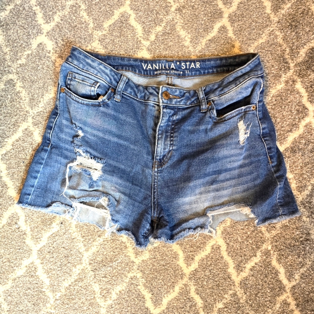 Vanilla Star Blue Jean Shorts